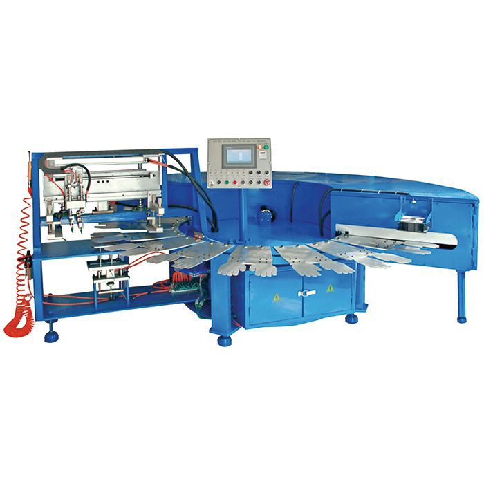 Multicolor Dotting Machine Glove